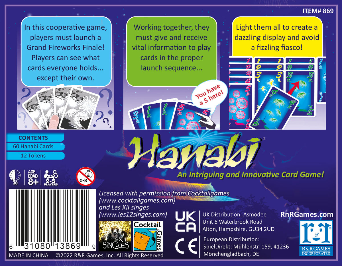 Hanabi box back