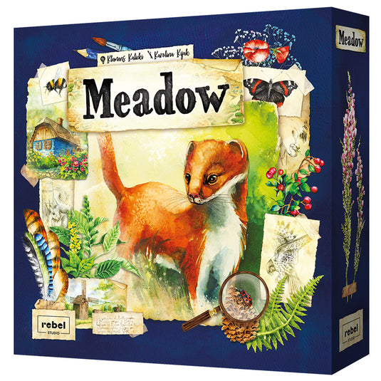 Meadow board game box