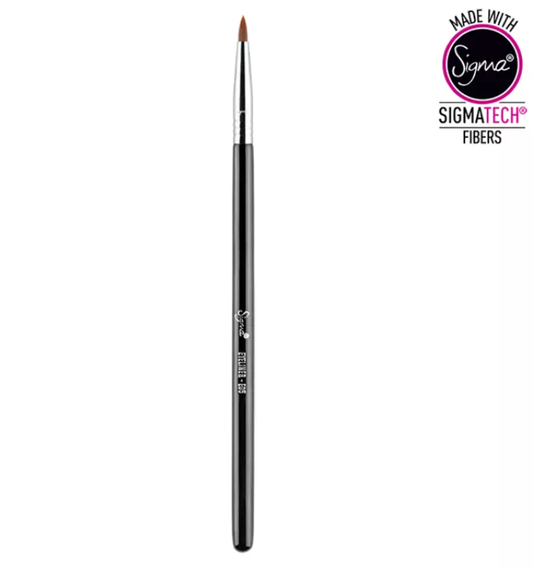 Sigma Beauty E05 Eyeliner Brush - Black/Chrome