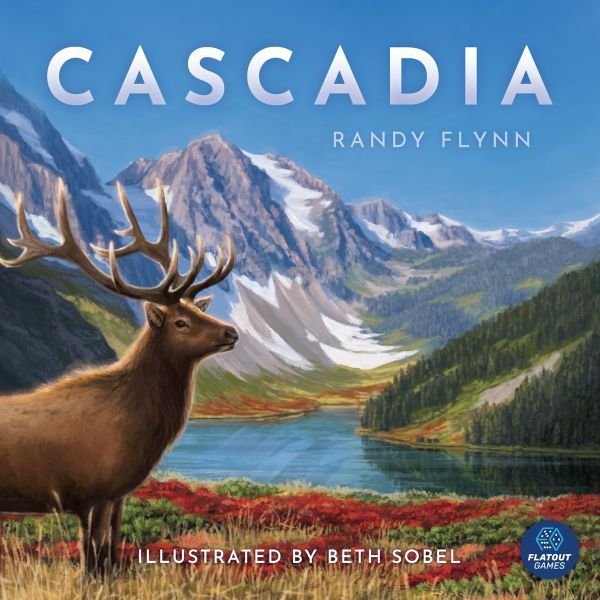 Cascadia board game box