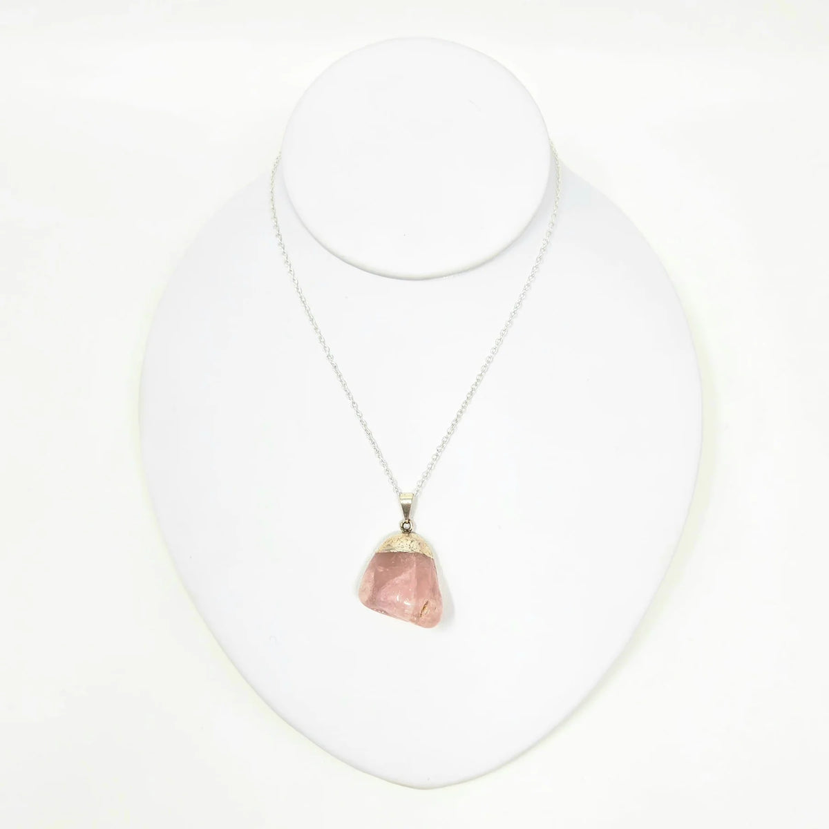 Rose Quartz Tumbled Pendant