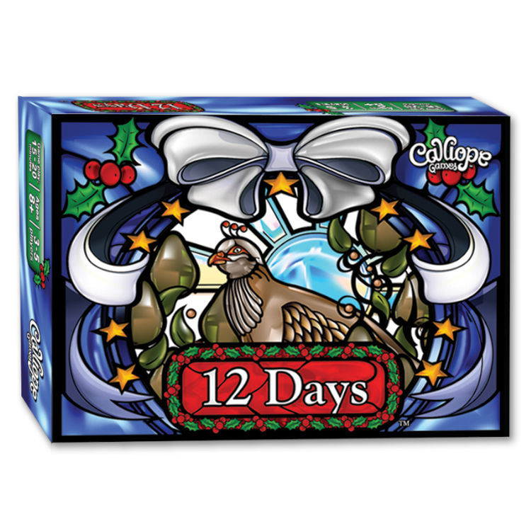 12 Days card game box