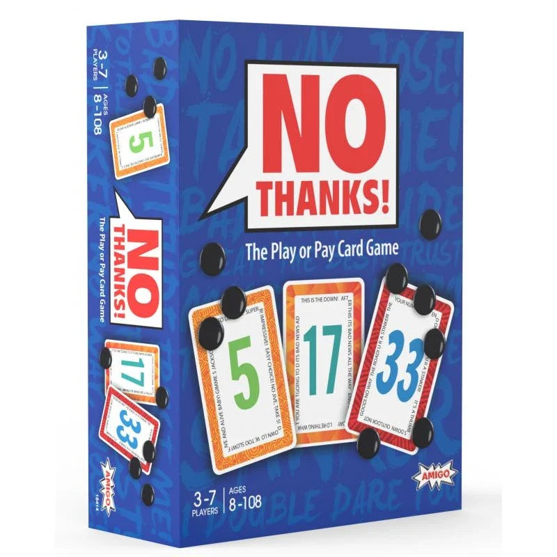 No Thanks! card game box