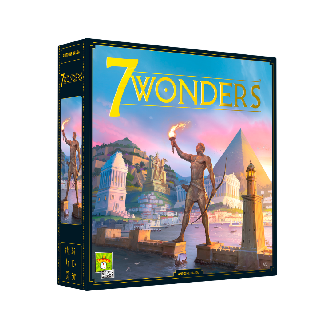 7 Wonders board game box