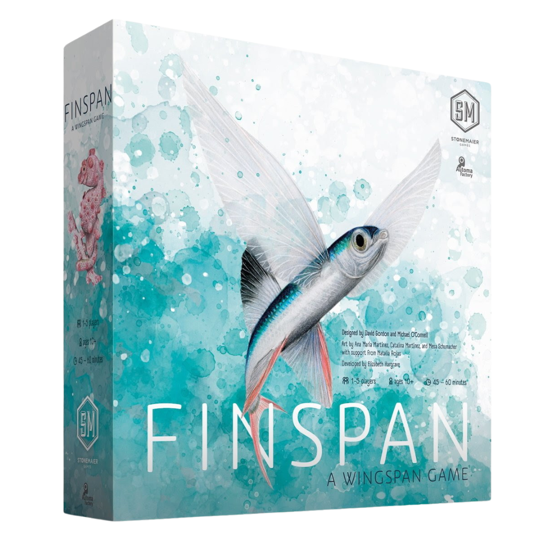 Finspan board game box
