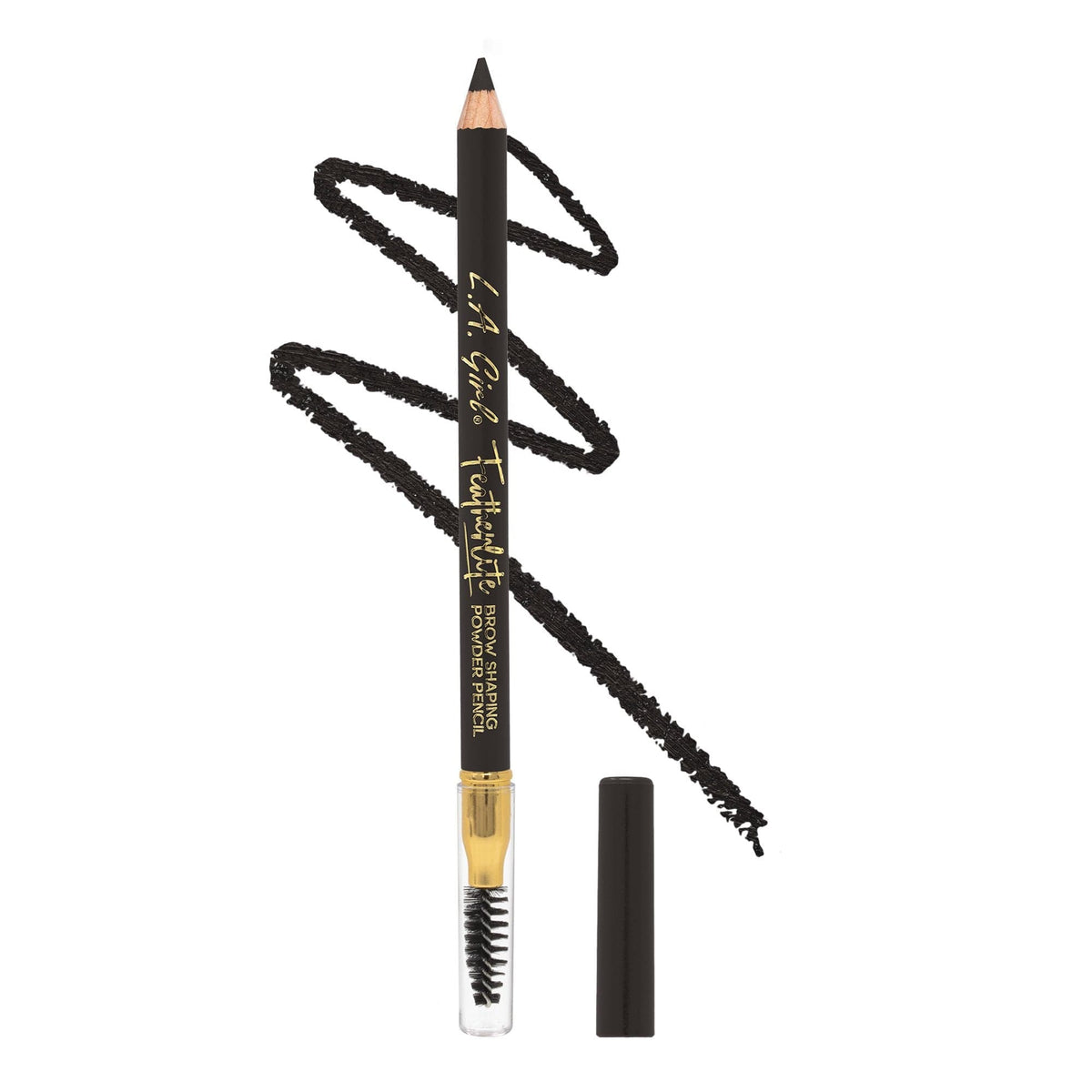 Featherlite Brow Shaping Powder Pencil - Soft Black