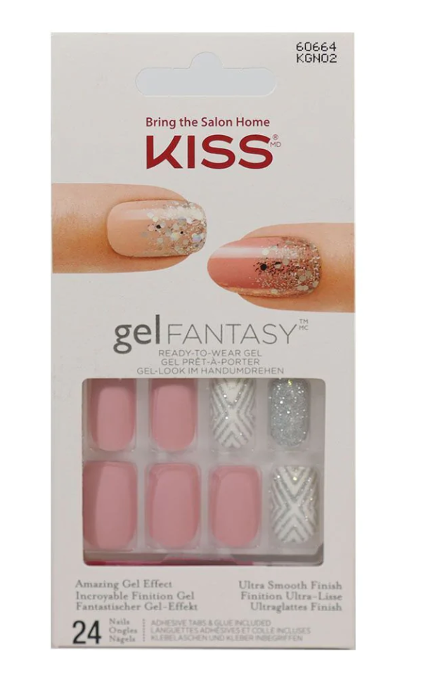 Kiss Gel Fantasy 24 Pcs KGN02