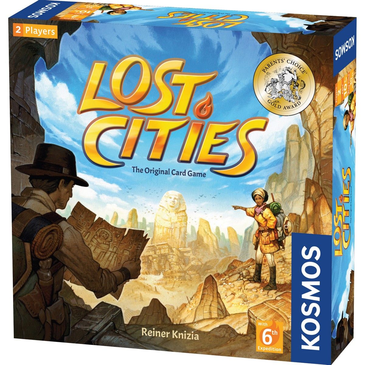 Lost Cities card game box