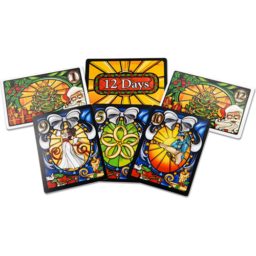 12 Days card game cards