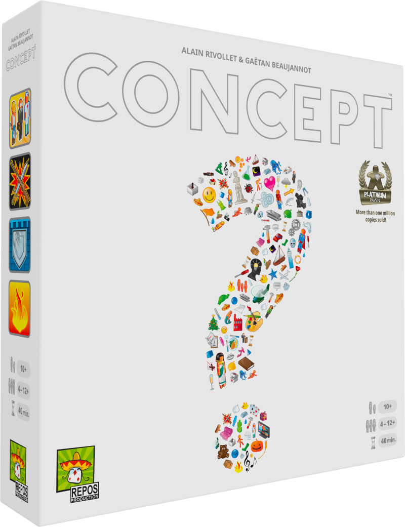 Concept board game box