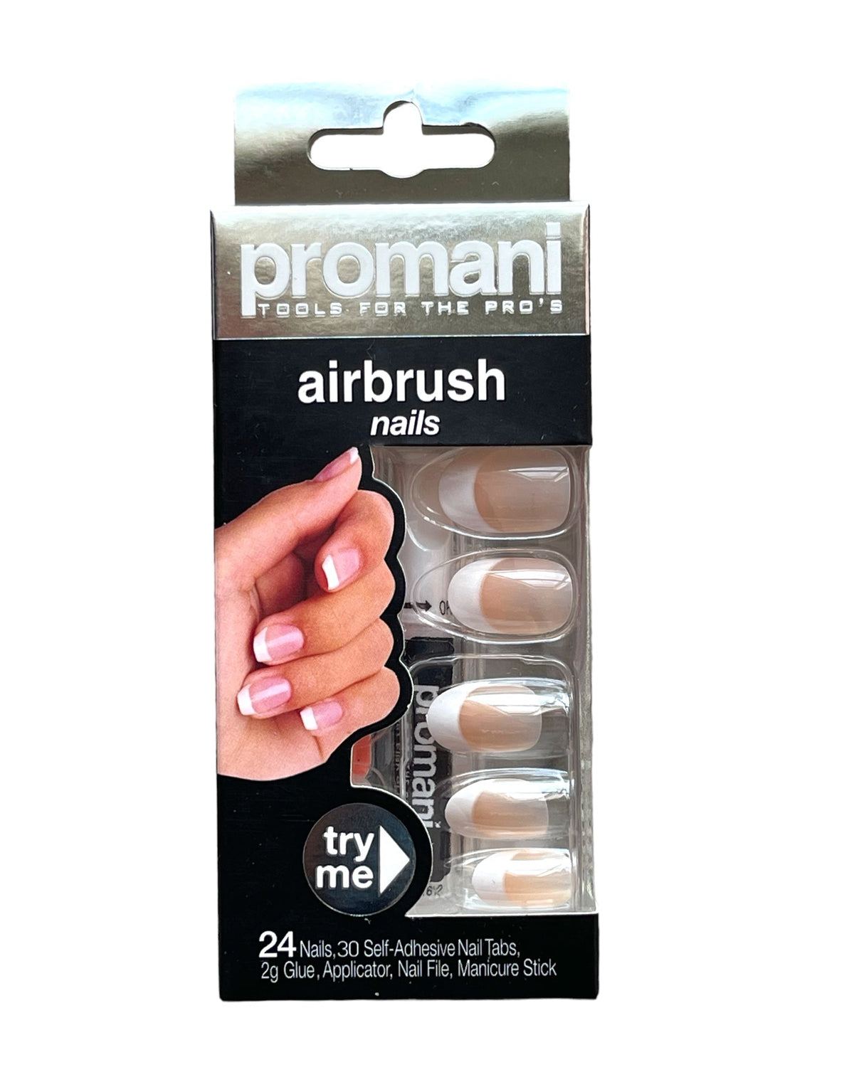 Promani French Nail Kit Oval PR-5025 Pink