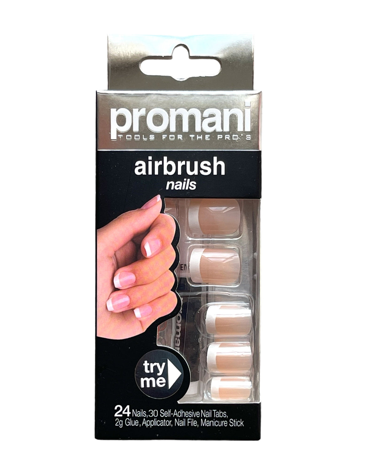Promani French Nail Kit Big Size PR-5006 Pink
