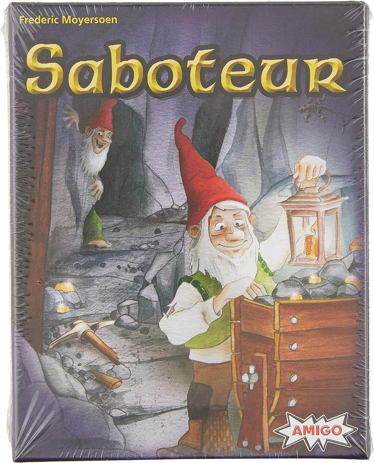 Saboteur card game box